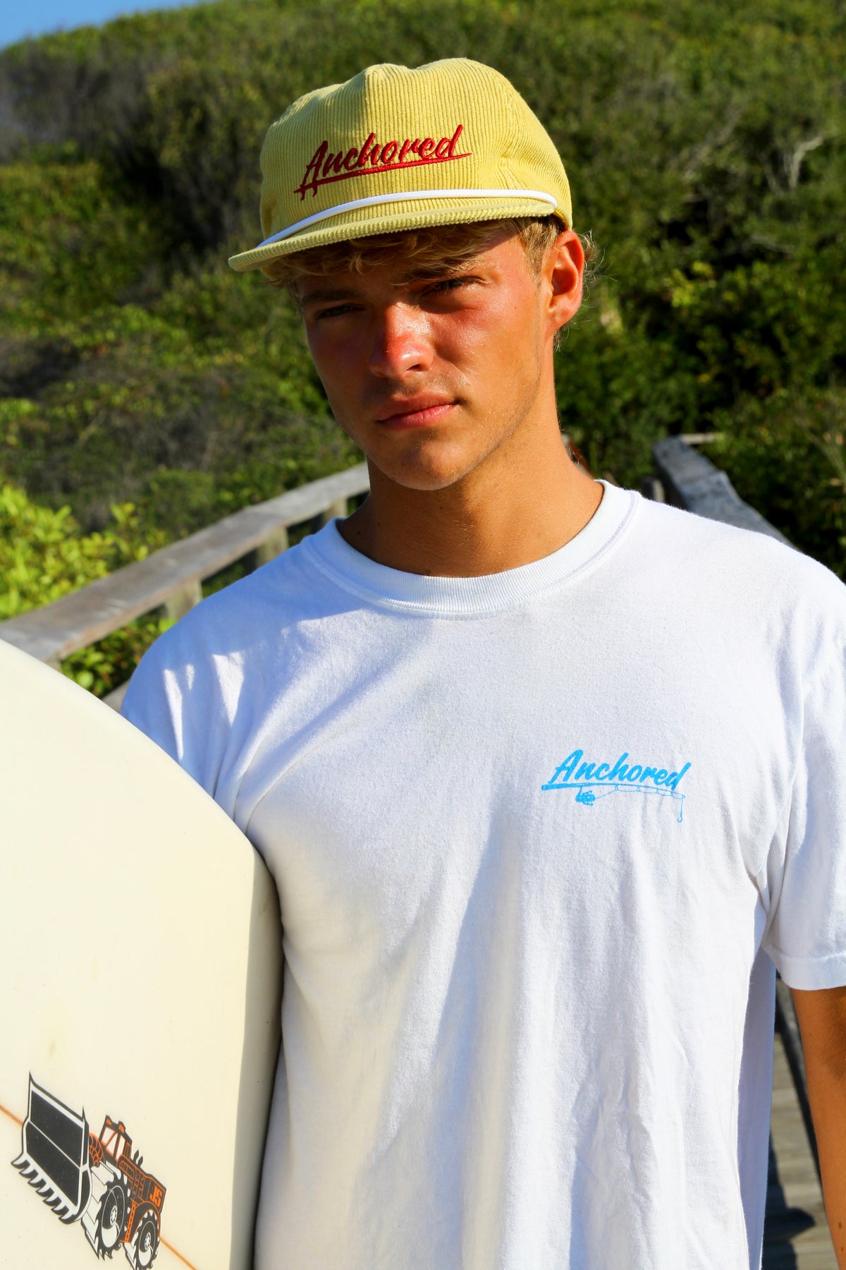 Local Legend Oceanside Jesus Tee White