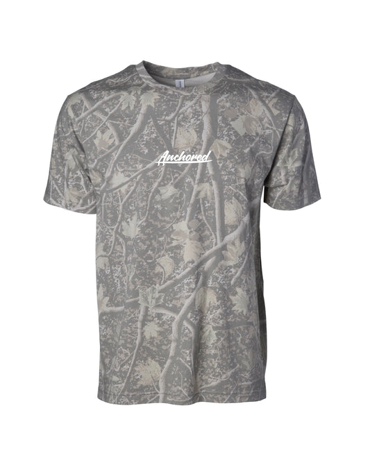 Anchored Surfboard Tee Deadwood Camo