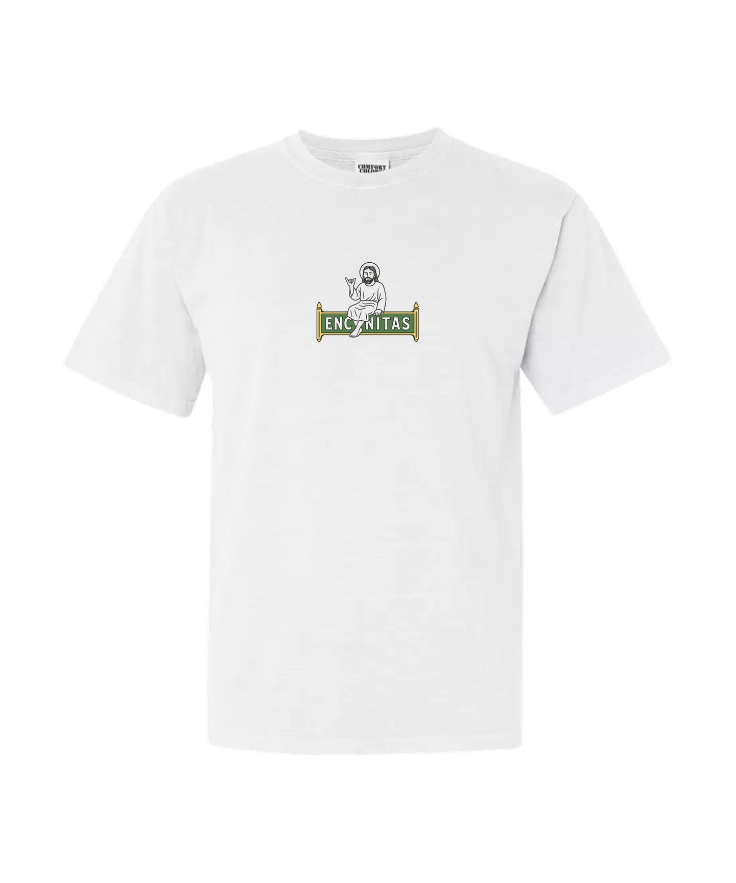 Local Legend Encinitas Jesus Tee White