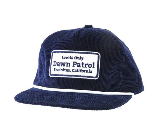 Dawn Patrol Corduroy Snapback Navy