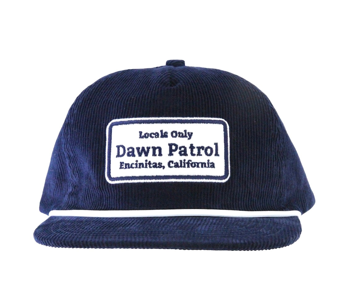 Dawn Patrol Corduroy Snapback Navy